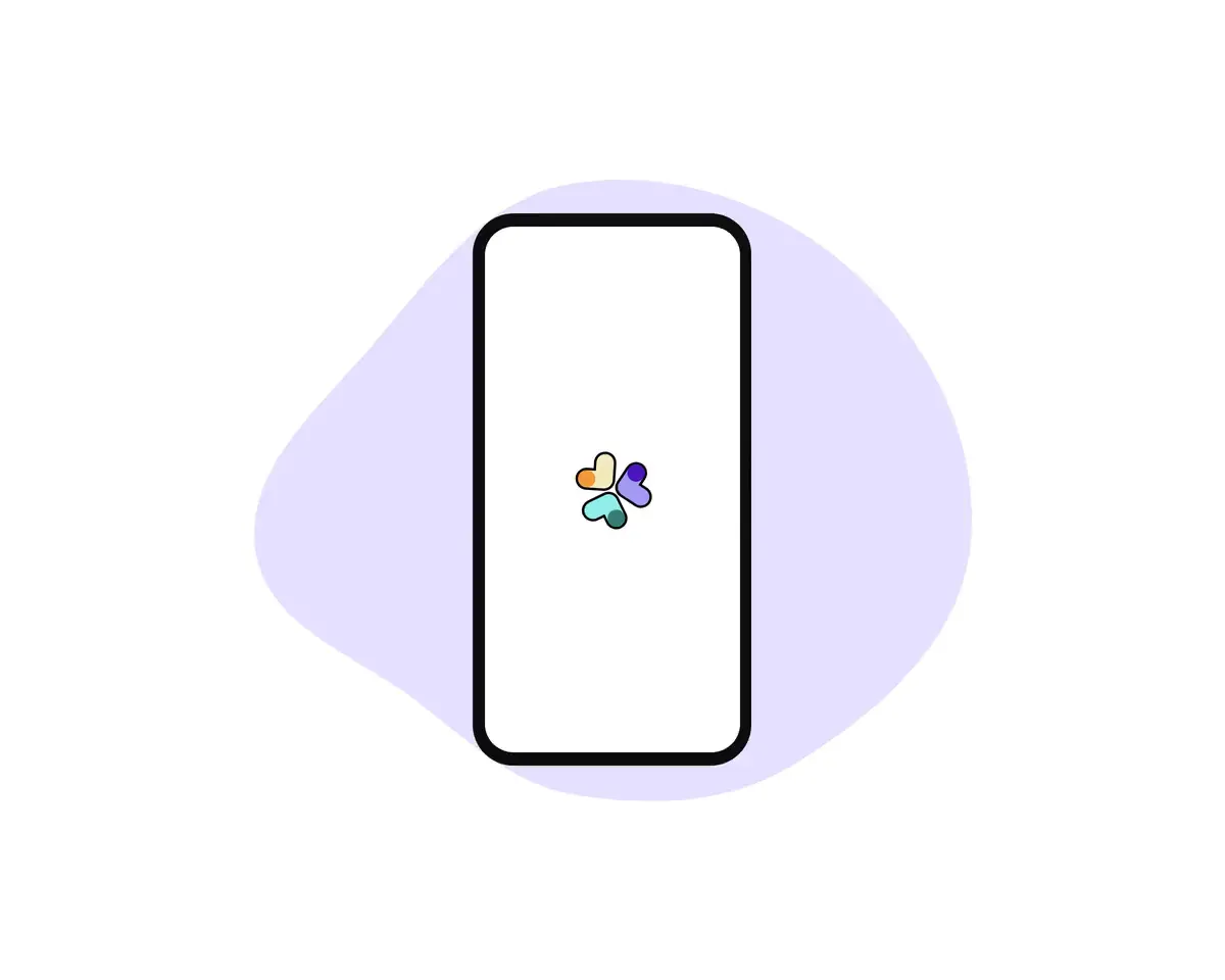 Minglo app opening on a phone